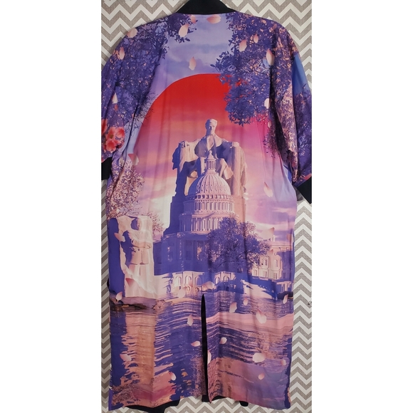 Rui Hachimura Black Samurai Washington Wizards Cherry Blossom Kimono Limited - Picture 11 of 11